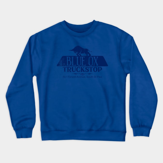 Blue Ox Truckstop, from FARGO Crewneck Sweatshirt by hauntedjack